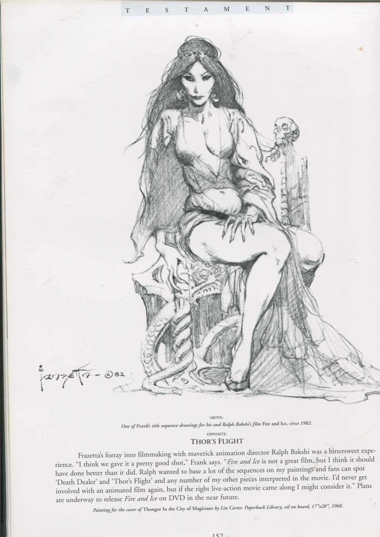 Testament: A Celebration of the Life and Art of Frank Frazetta