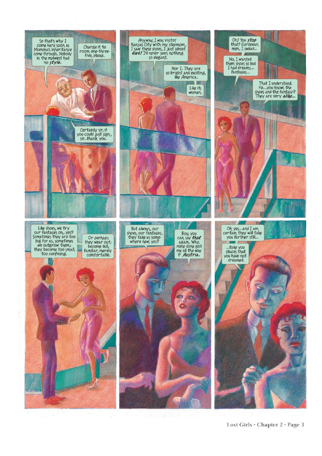 [Alan Moore, Melinda Gebbie] Lost Girls 1, 2 and 3