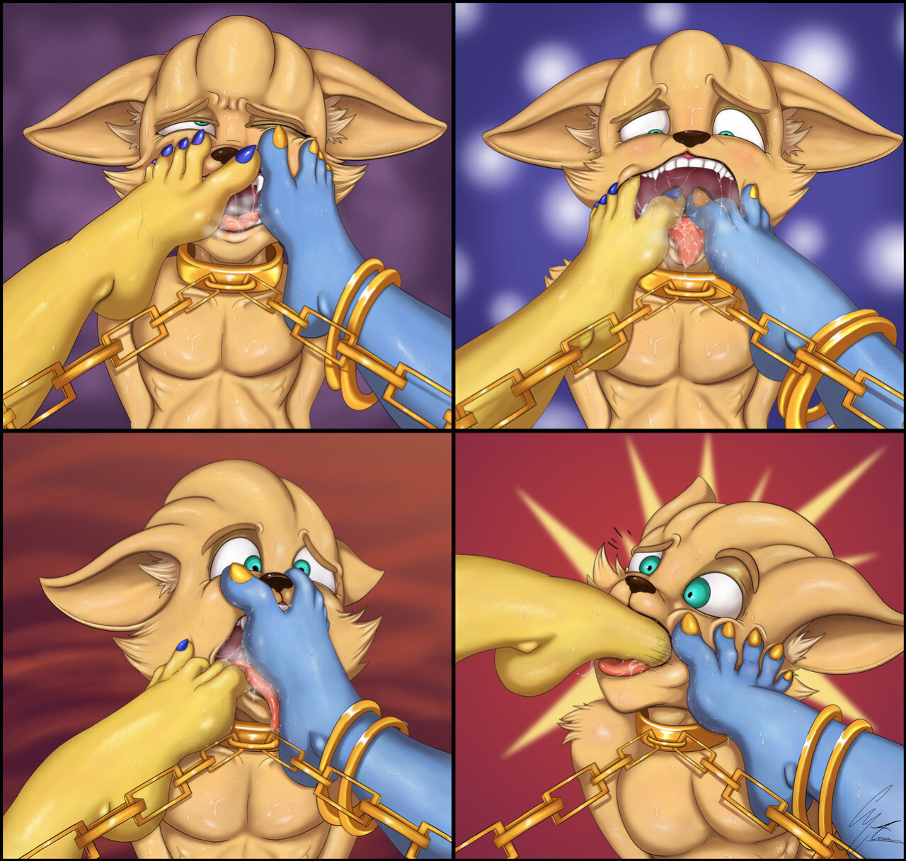[G4RRON] Egyptian Queens and the Foot Slave