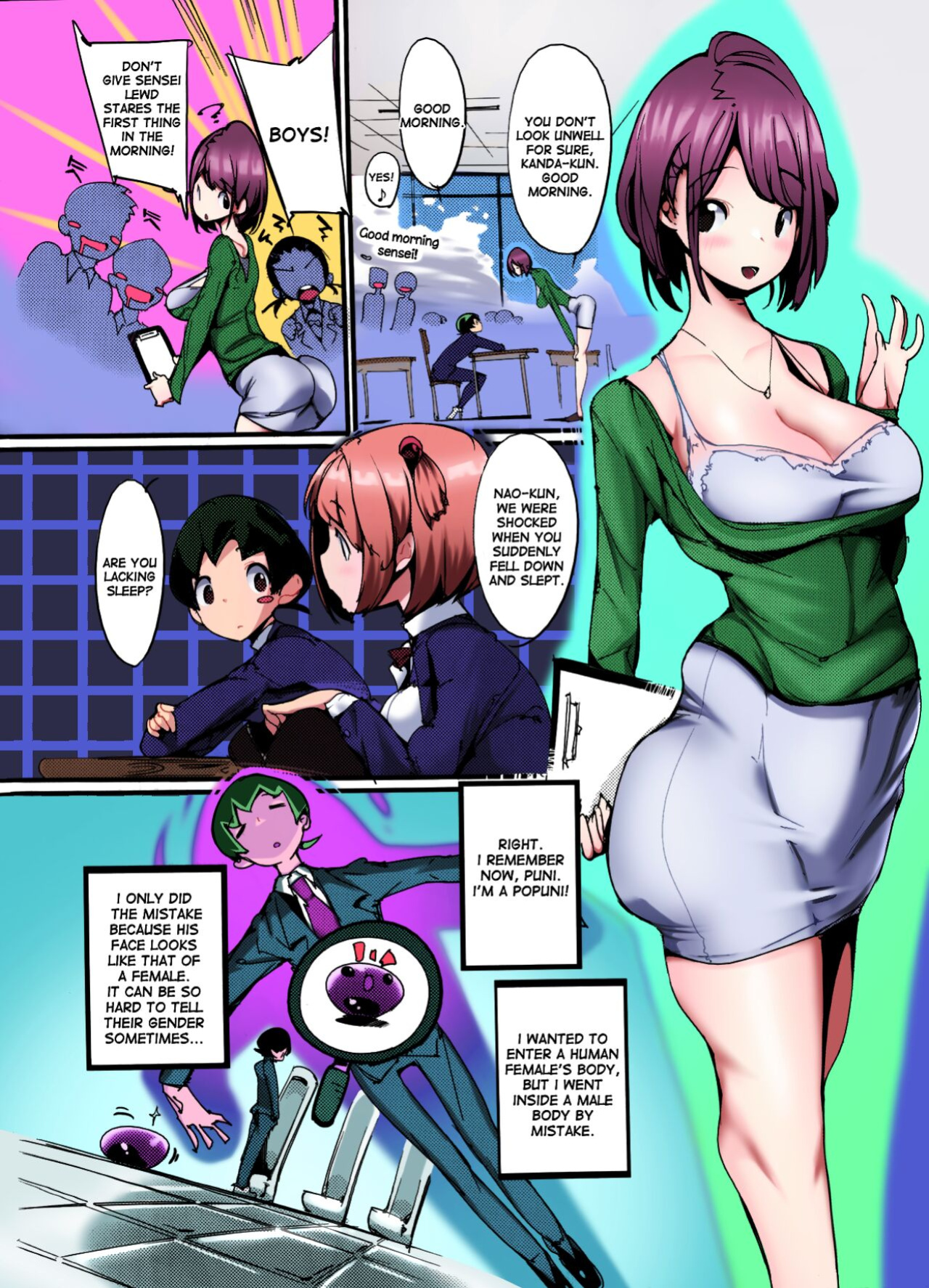 (C91) [Potato Salad (Kurisu)] Popuni Kei Joshi Panic! 4 [Colorized]