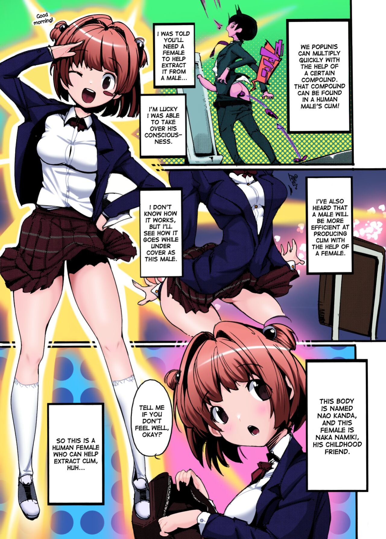 (C91) [Potato Salad (Kurisu)] Popuni Kei Joshi Panic! 4 [Colorized]