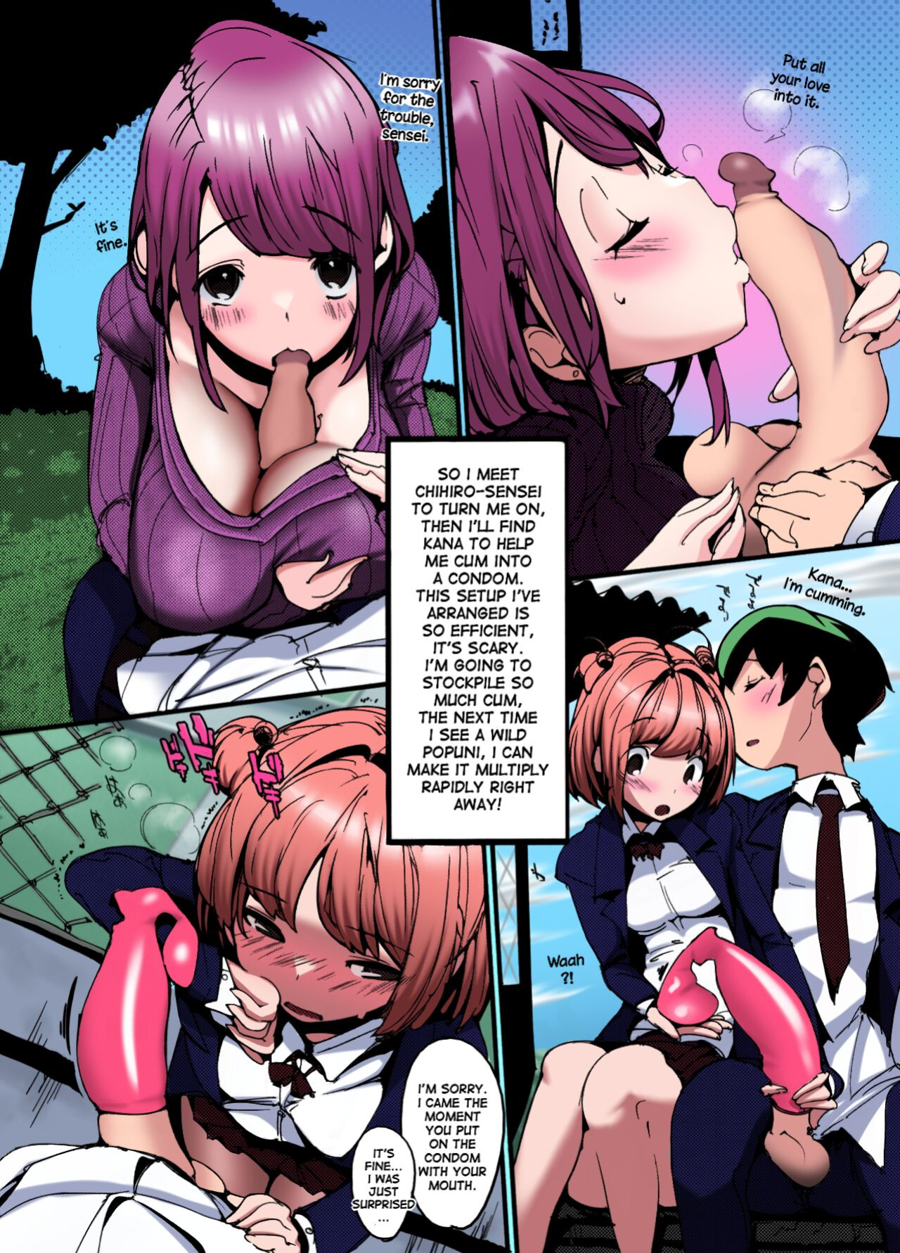 (C91) [Potato Salad (Kurisu)] Popuni Kei Joshi Panic! 4 [Colorized]