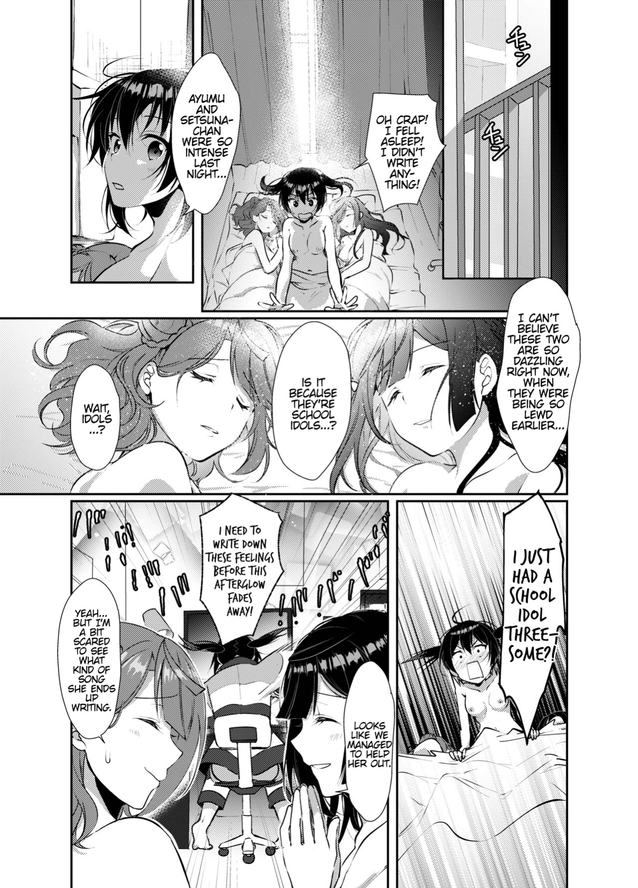 [Fukurou no Yuubinya san (Ueto Ruri)] Hyakka Yuran | Beautiful Women Gathering Around Yuu (Love Live! Nijigasaki High School Idol Club) [MMAG Translations]