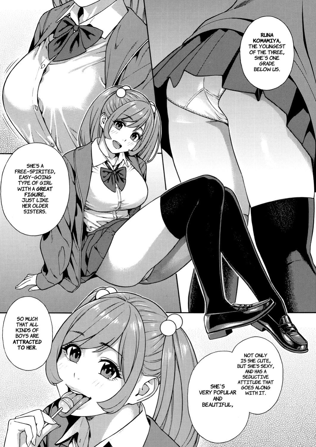 [Zonda] Making a Harem of the Three Bitchy Gal Sisters - Episode 1 (Comic Mugen Tensei 2023-12) [Comoop]