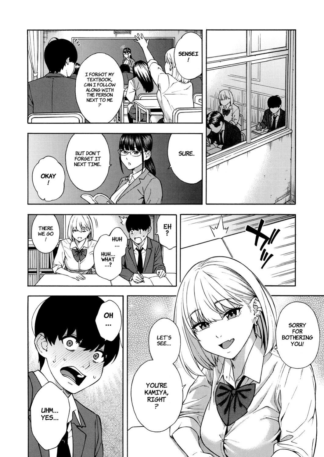 [Zonda] Making a Harem of the Three Bitchy Gal Sisters - Episode 1 (Comic Mugen Tensei 2023-12) [Comoop]