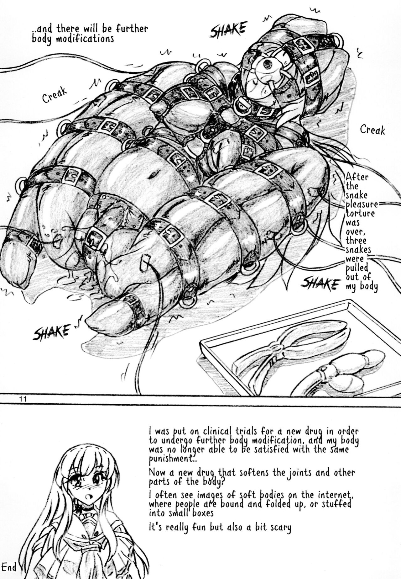 [Sumomo Dou (Sumomo EX)] Joshidai nama zenshin kōsoku naizō kakuchō kyōsei zetchō | College girl fully restrained internal organs expanded forced to climax [Pin-t]