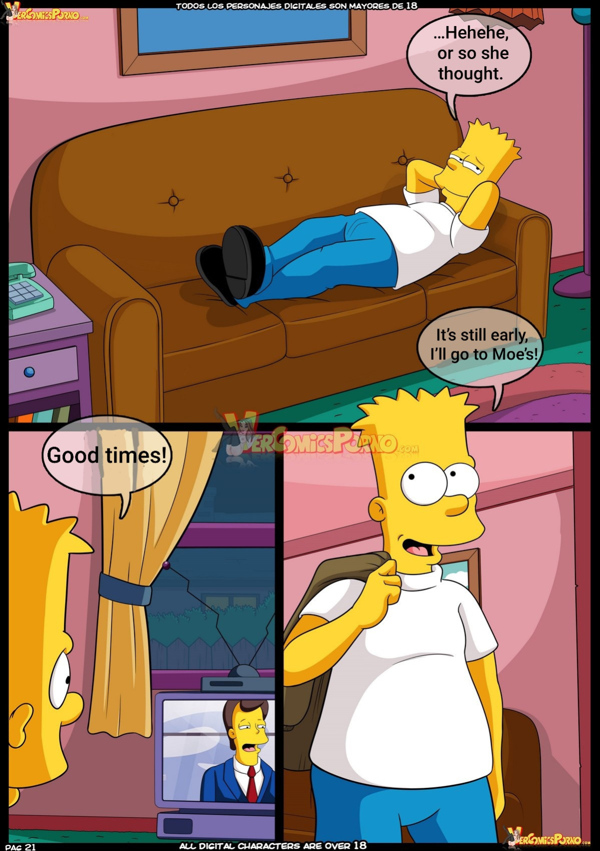[Croc] The Simpsons - Old Habits 1 - 9 (Complete)