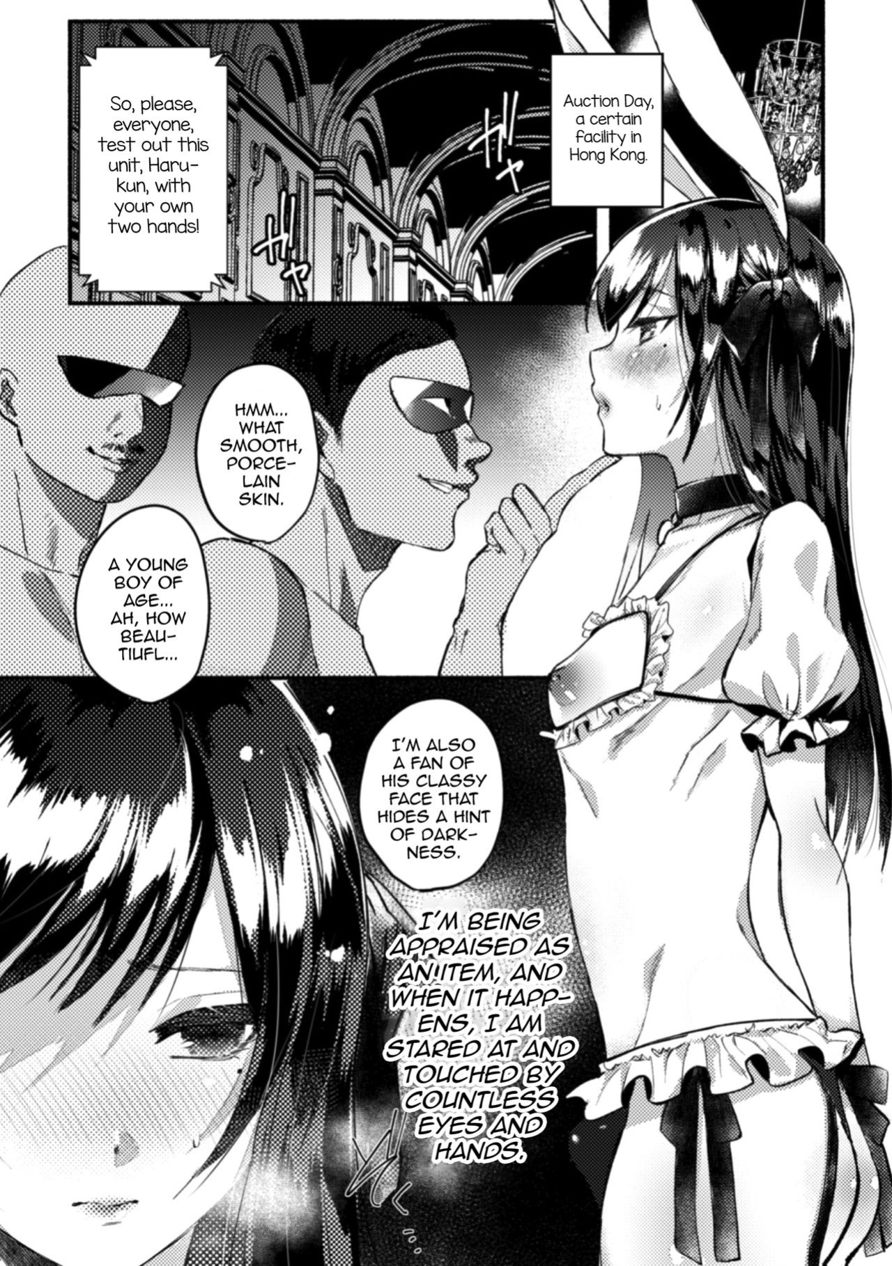 [Chimple Hotter] Wareta Kagami (2D Comic Magazine Otokonoko o Shiriana Kairaku de Mesu Ochi Ryoujoku! Vol. 1)