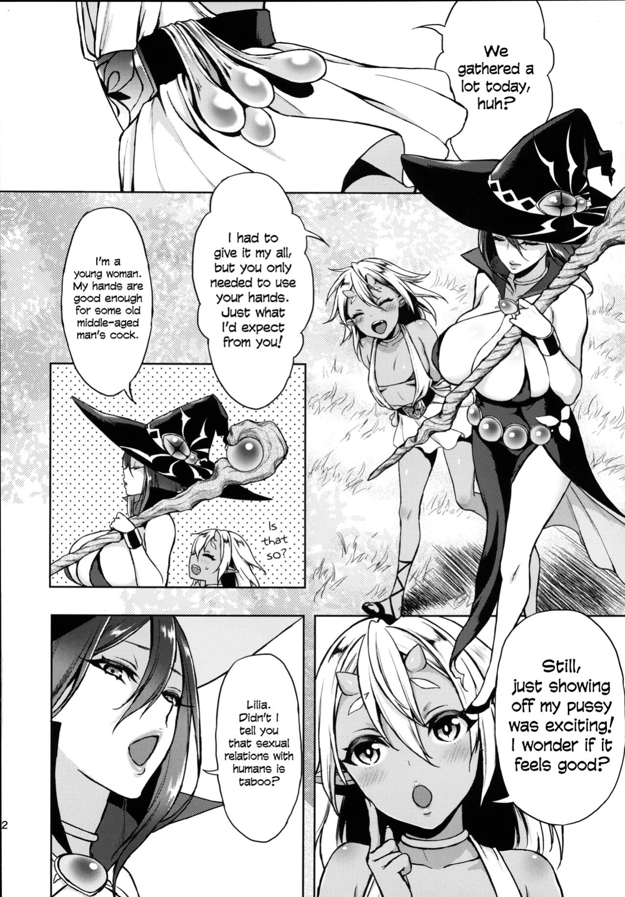 (C86) [H.B.A (Usagi Nagomu)] Shibori Majo Milking Witch =LWB=