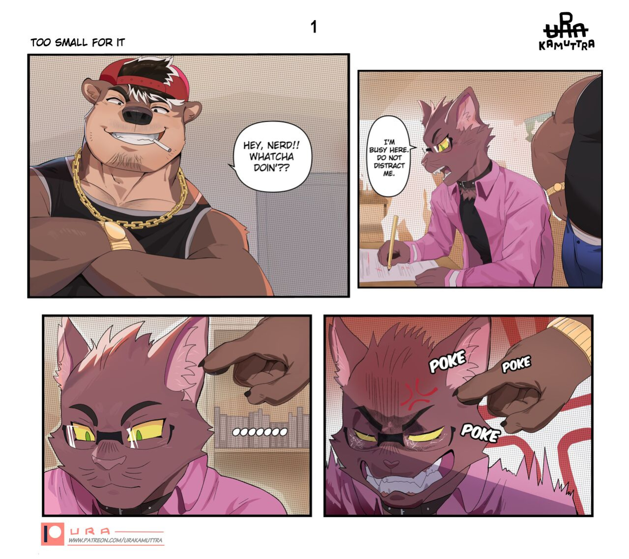 [URAKAMUTTRA] Bully X Nerd - Too Small for It