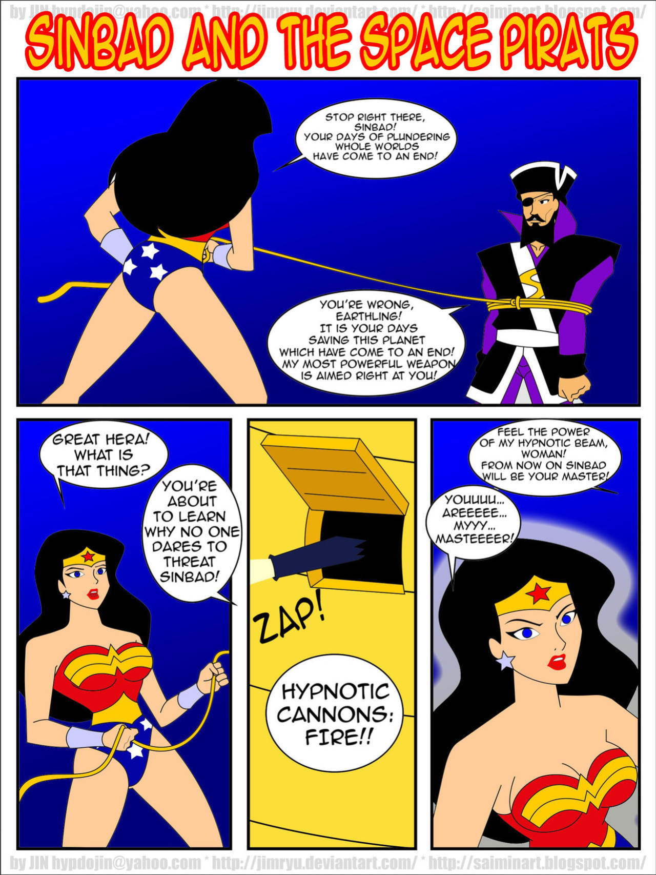 [Jimryu] Sinbad and the Space Pirates (Justice League)