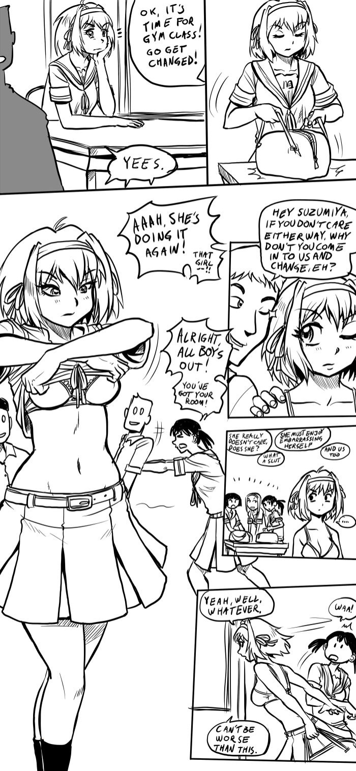 [Spidu (Ragathol)] Changing (The Melancholy of Haruhi Suzumiya)