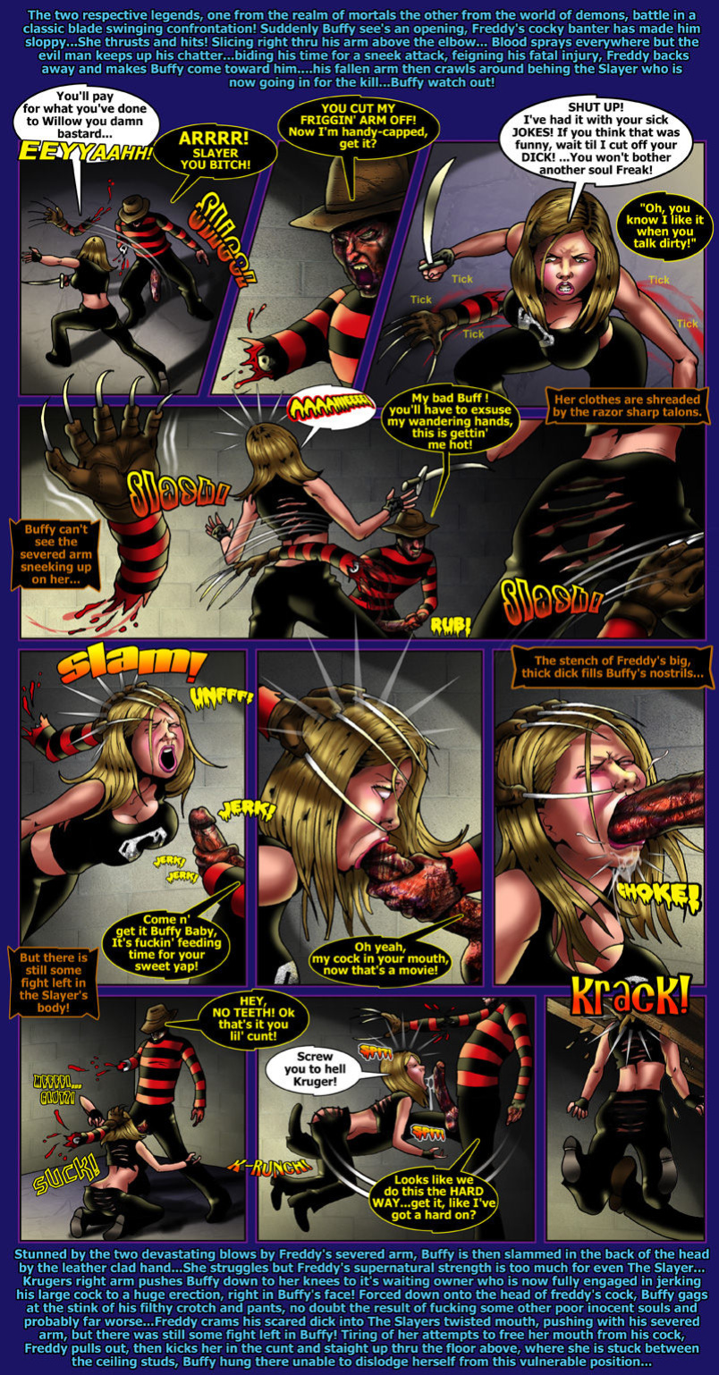 [Smudge] Buffy VS. Freddy (Buffy the Vampire Slayer)
