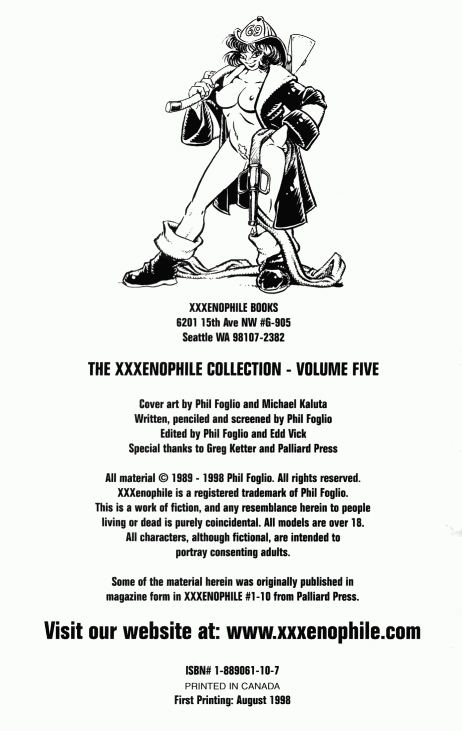[Phil Foglio] XXXenophile Collection 05