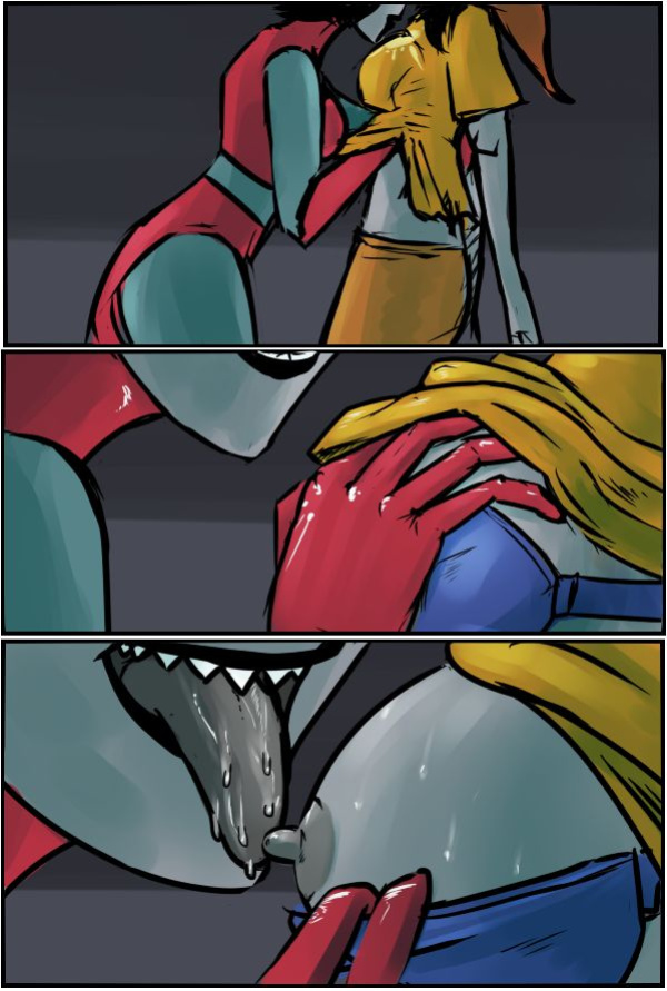 Terezi/Vriska Comic by Lemon Font