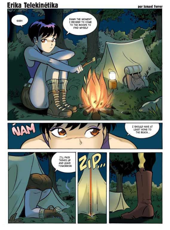 Erika Telekinetika 1-8 by Ismael Ferrer (English Translation)