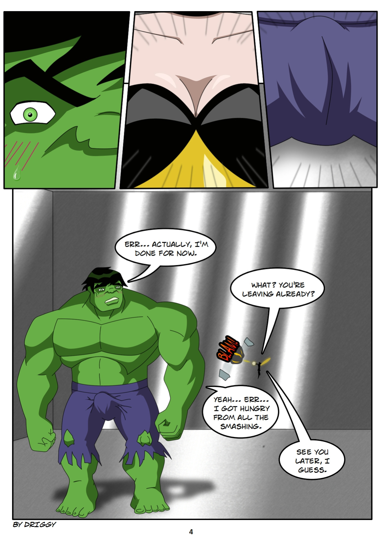 [Driggy]Avengers a comic by driggy. - Stress Release