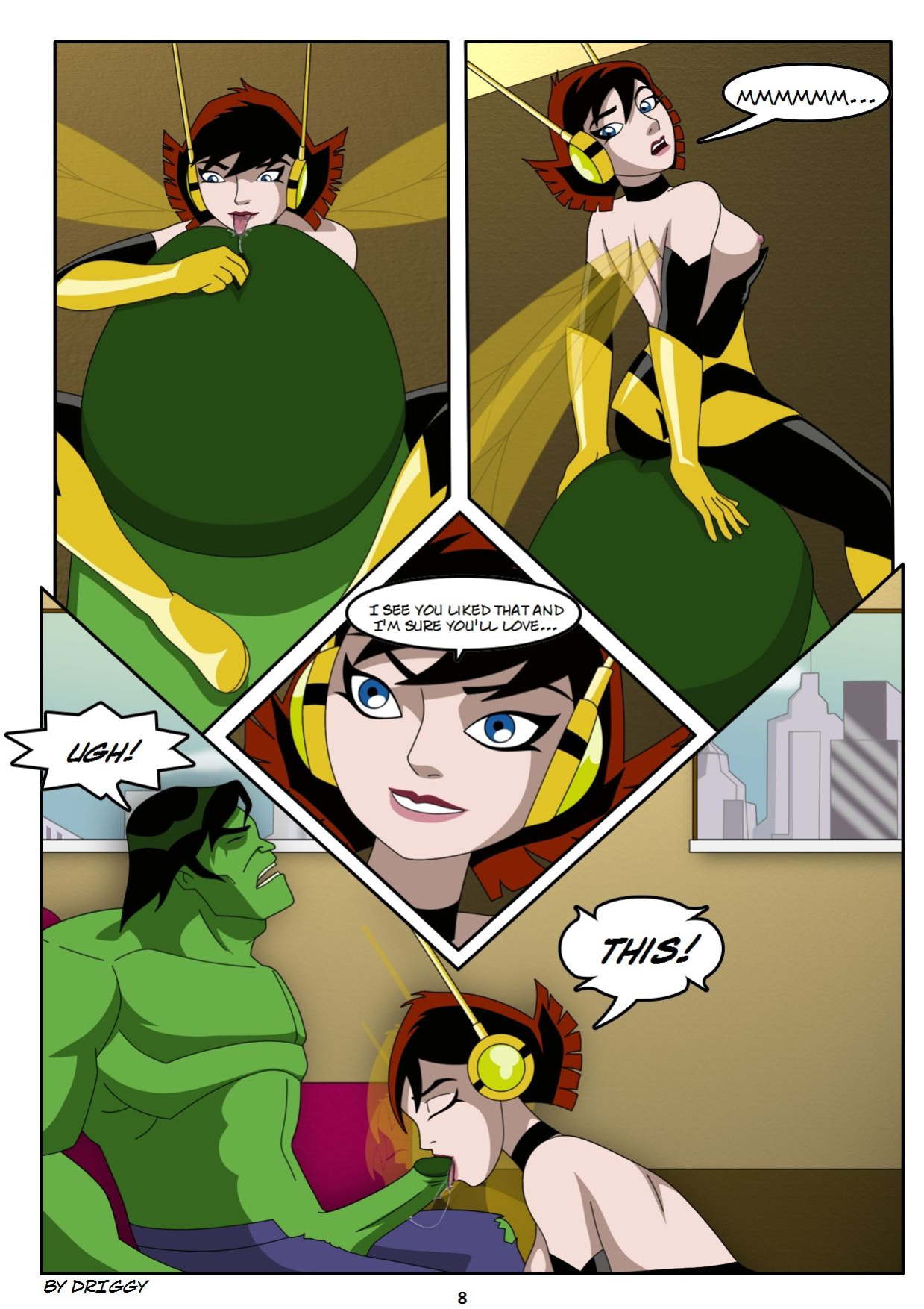 [Driggy]Avengers a comic by driggy. - Stress Release