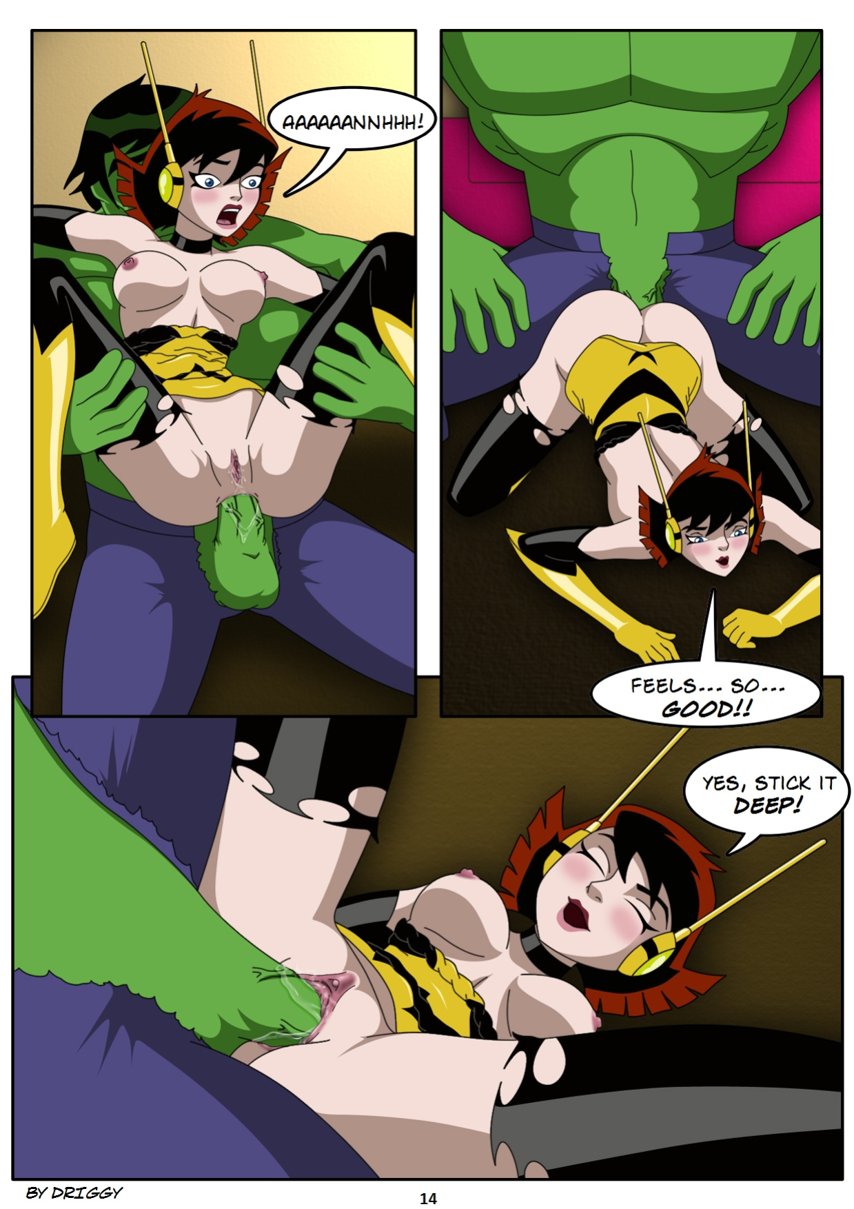 [Driggy]Avengers a comic by driggy. - Stress Release