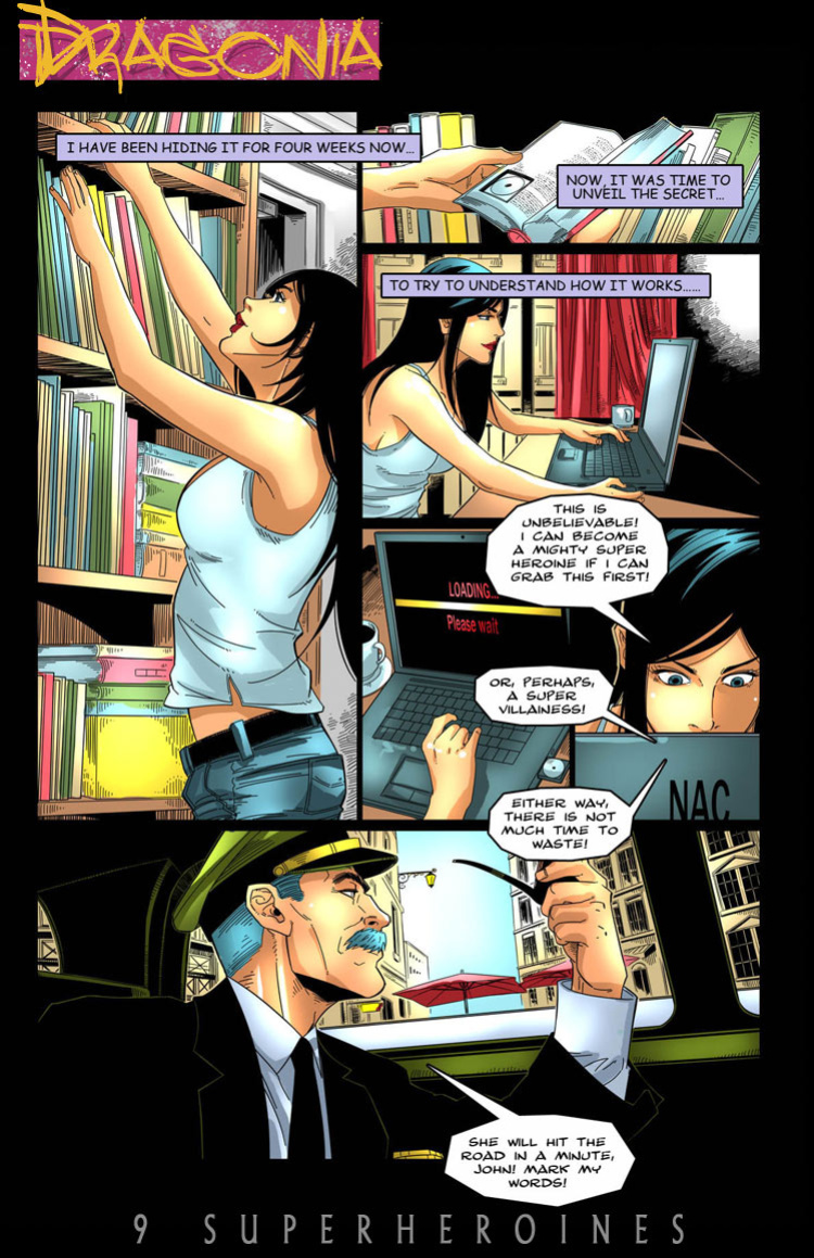 9 Superheroines - The Magazine #12