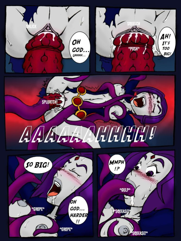 [SlashySmiley] Raven Comic (Teen Titans) [Incomplete]