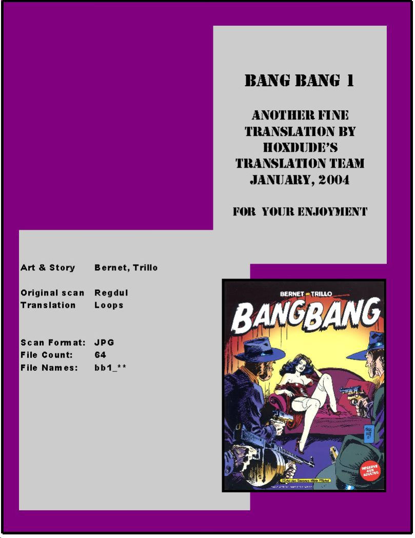 [Jordi Bernet] Bang Bang 01 {Loops}