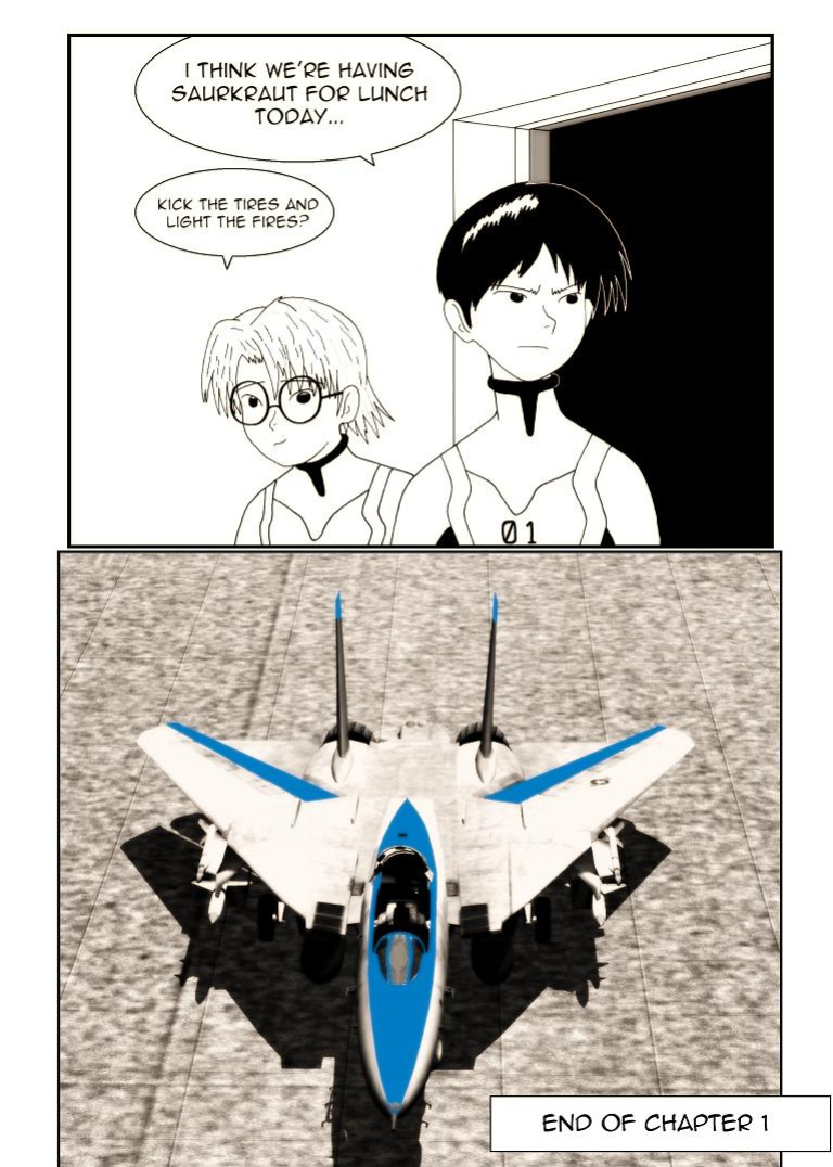[Grummancat] eva 303 volume 1 + 2
