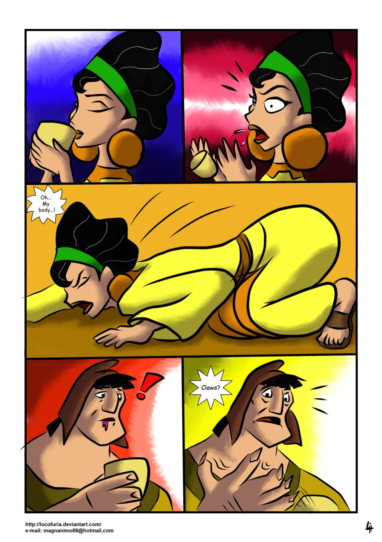 [Silverbulletproof] Naughty Mischief (The Emperor's New Groove)