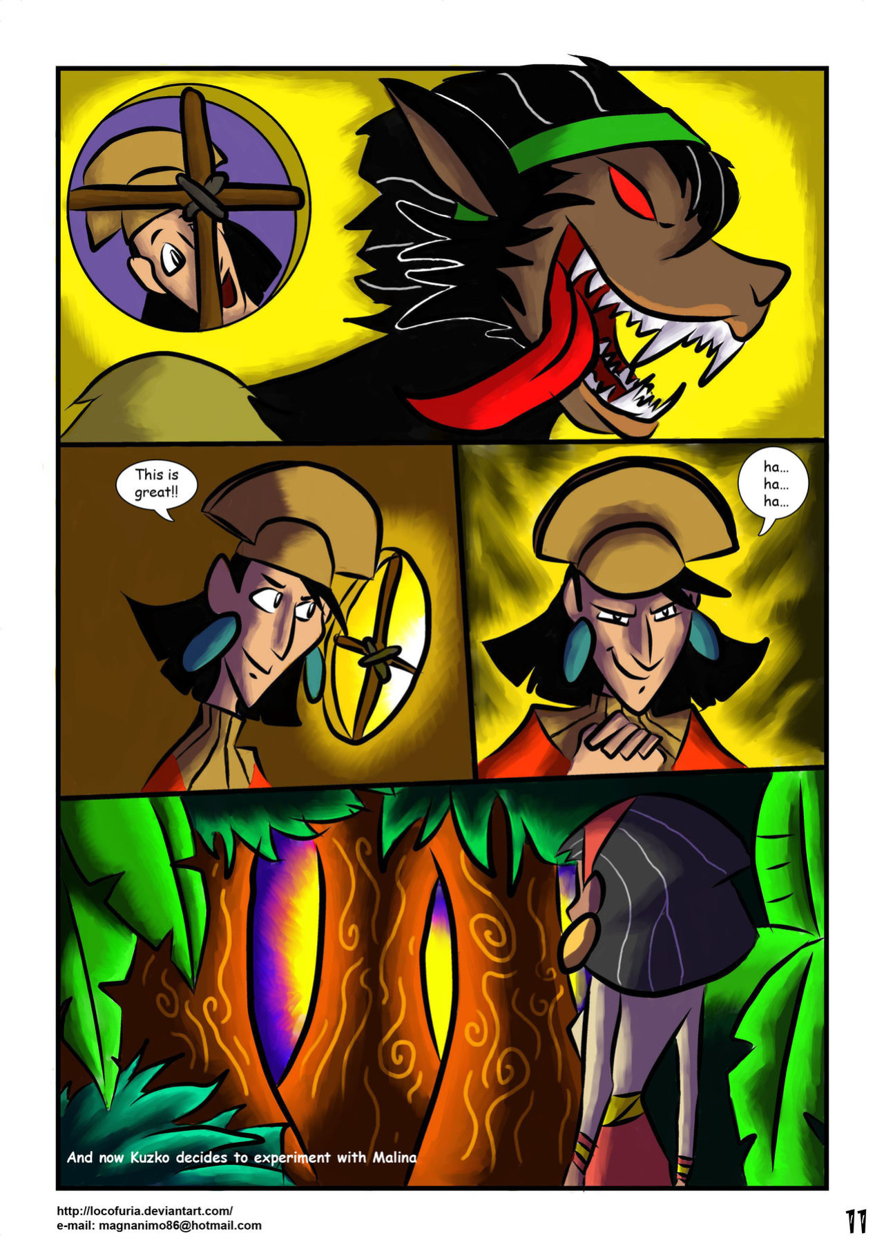 [Silverbulletproof] Naughty Mischief (The Emperor's New Groove)