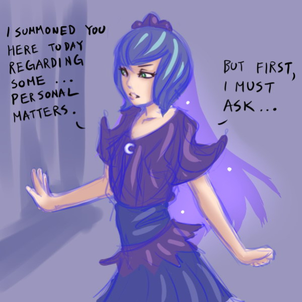 [123stw] Luna POV (My Little Pony Friendship Is Magic)