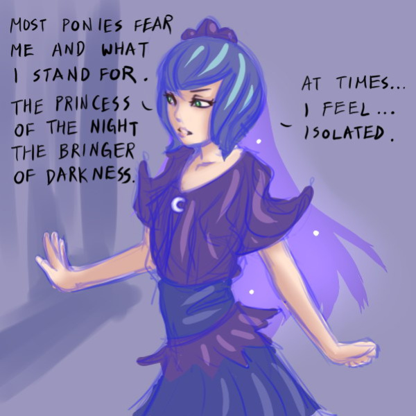 [123stw] Luna POV (My Little Pony Friendship Is Magic)
