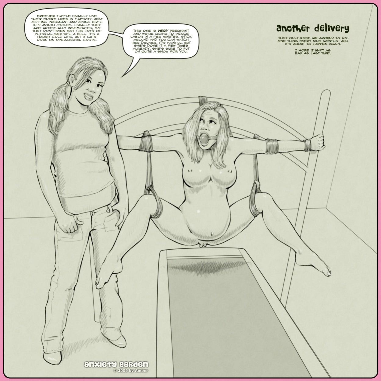 [Amber] - Cow milking, slavery