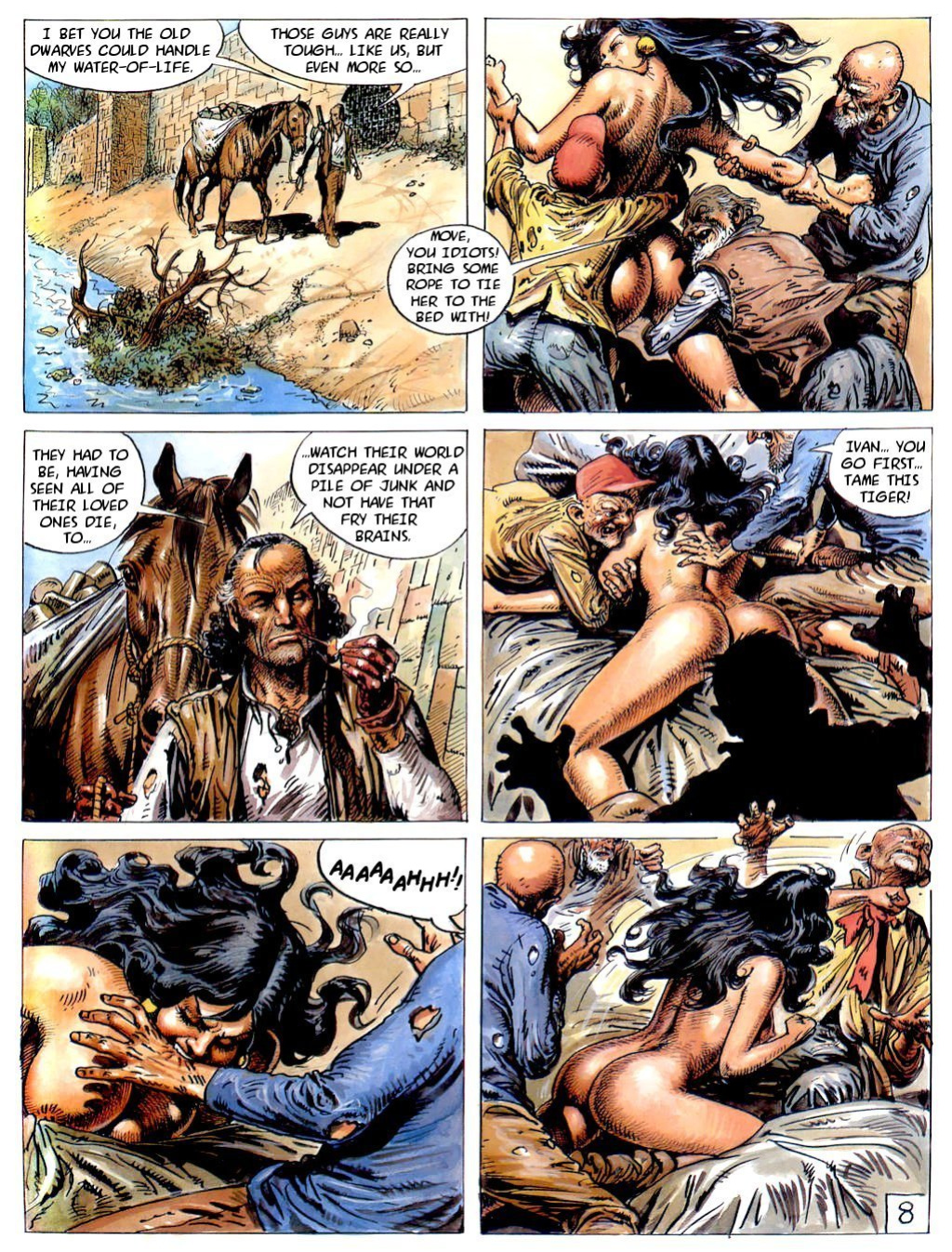 Antonio Segura - Hombre - Attila and the Seven Dwarves