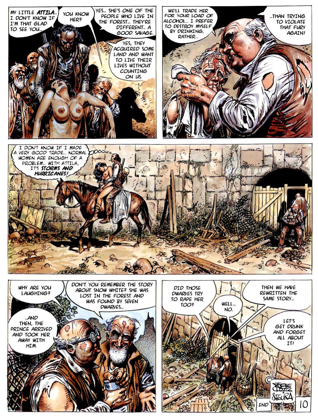 Antonio Segura - Hombre - Attila and the Seven Dwarves