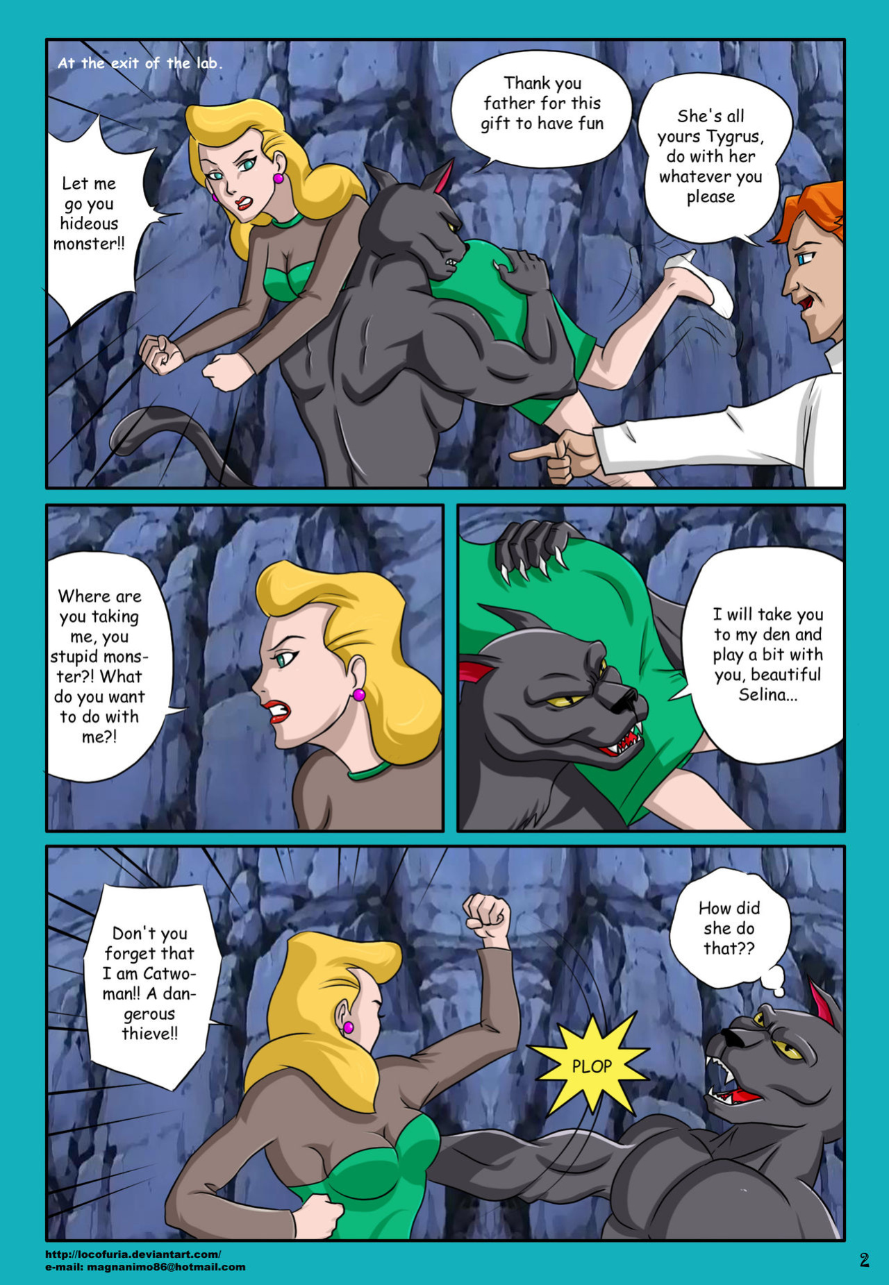 [Locofuria, Pia-sama] Feline Instincs (Batman)