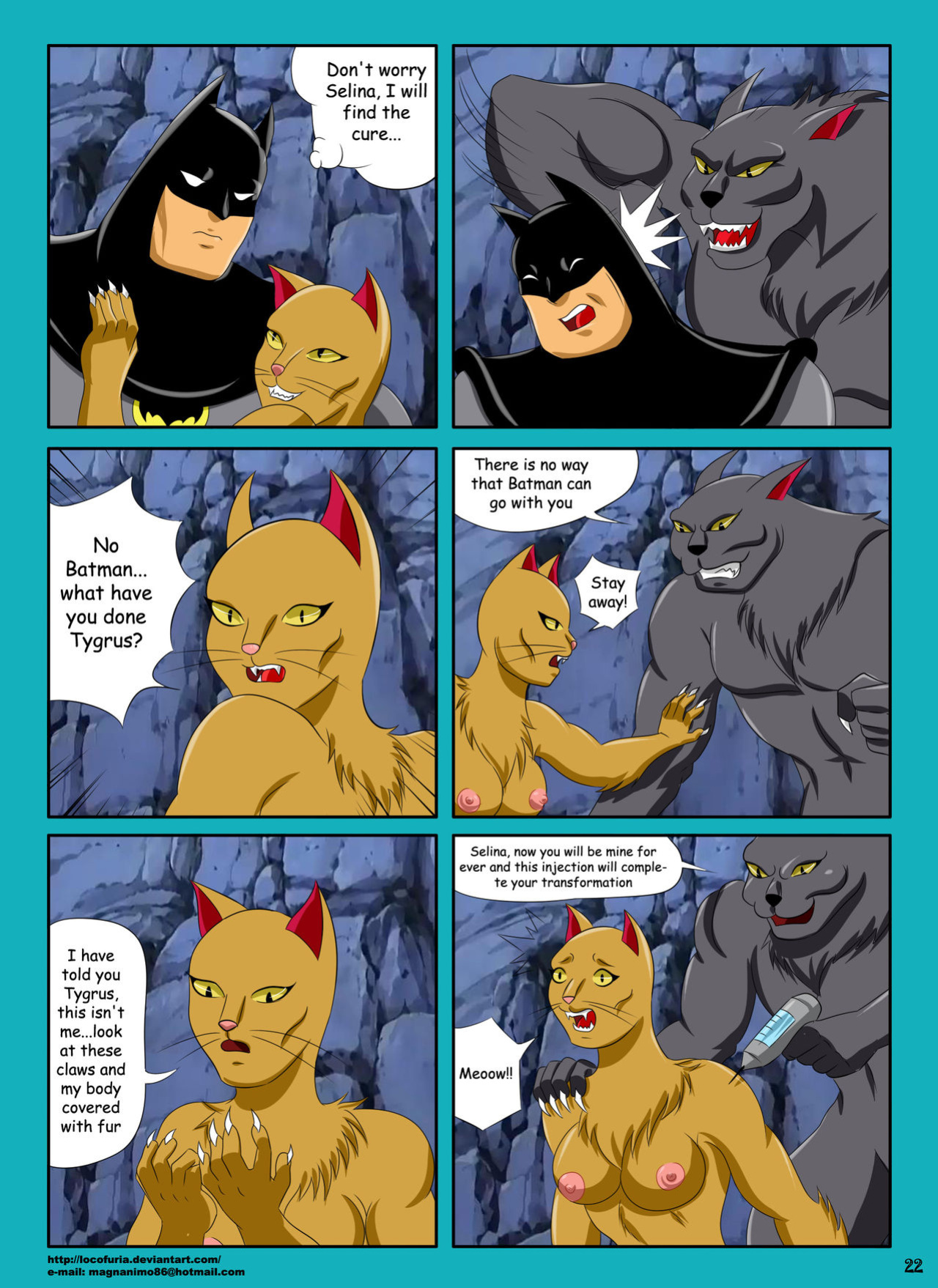 [Locofuria, Pia-sama] Feline Instincs (Batman)