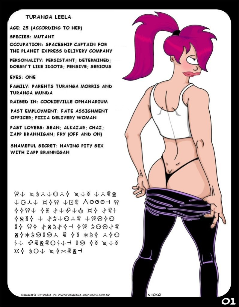 [Niicko] Toon Babes - Turanga Leela (Futurama)