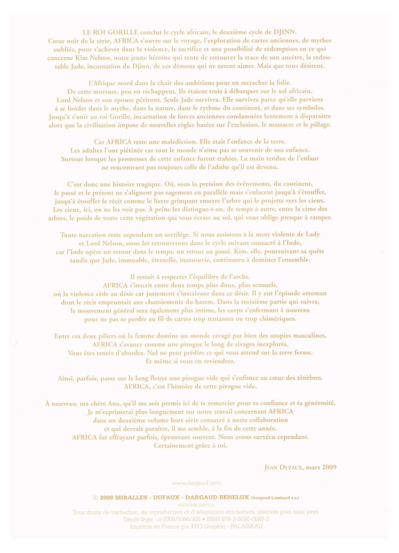 [Ana Miralles] Djinn - Volume #9: The Gorilla King