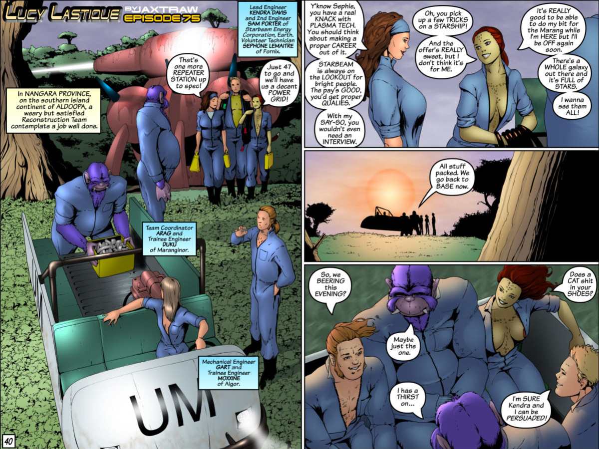 [Jaxtraw] Lucy Lastique - New Beginnings
