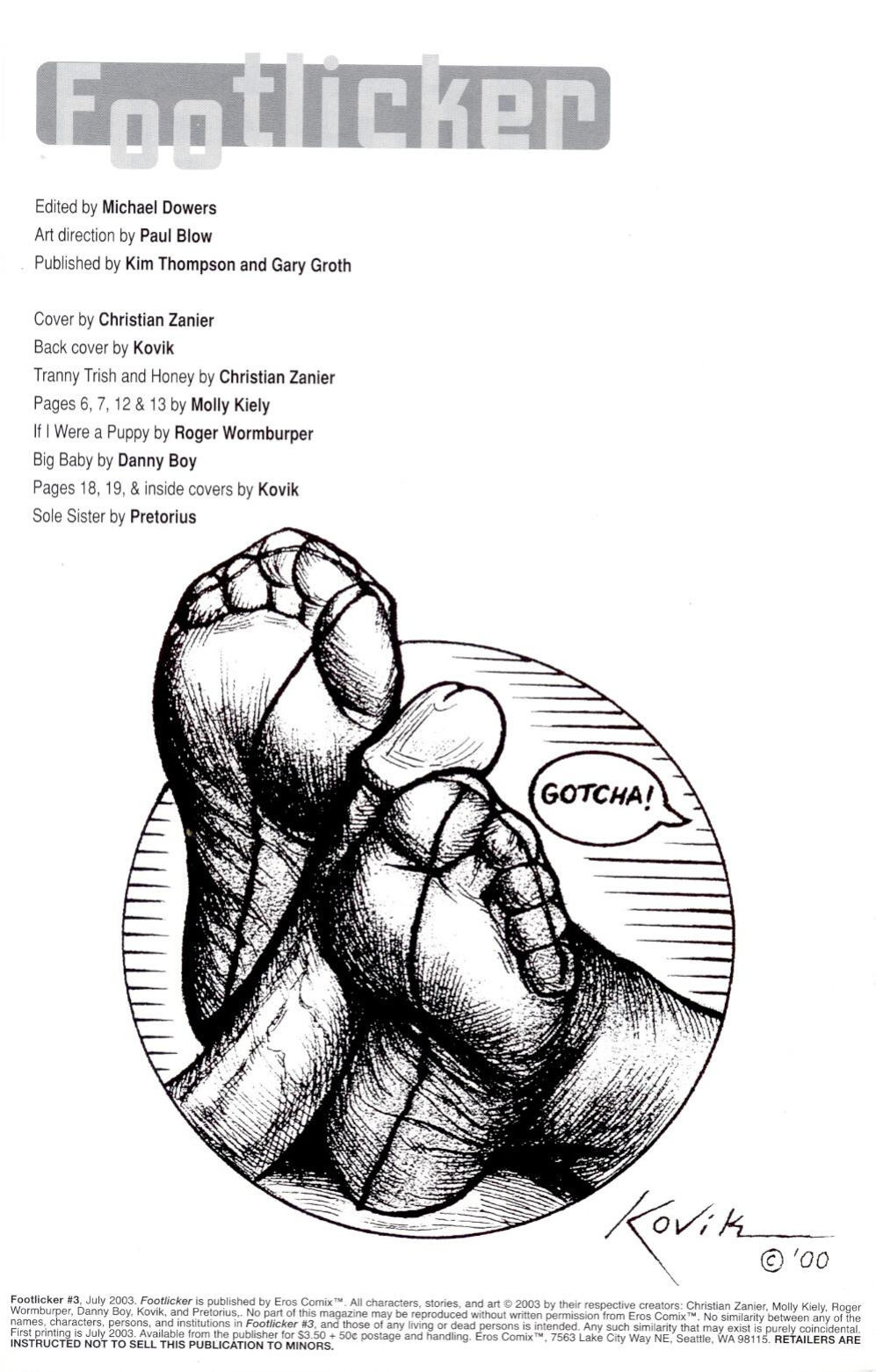 Footlicker - Volume #3