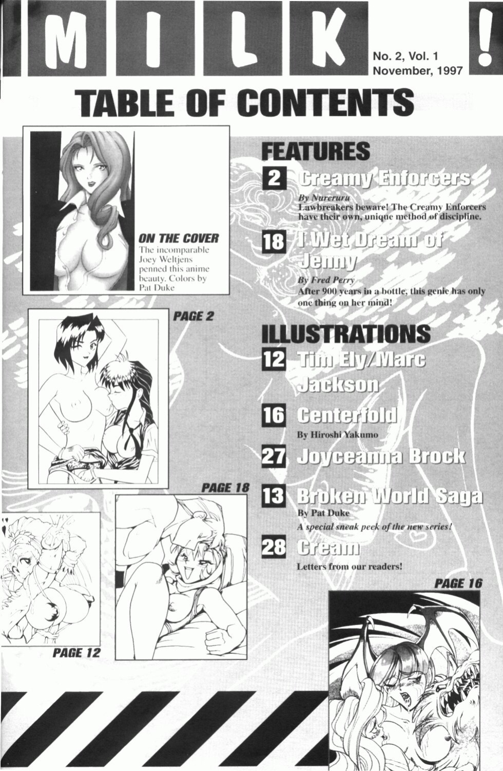 [Fred Perry, Nureruru] Milk! #2 (I Dream of Jeannie, You're Under Arrest!)