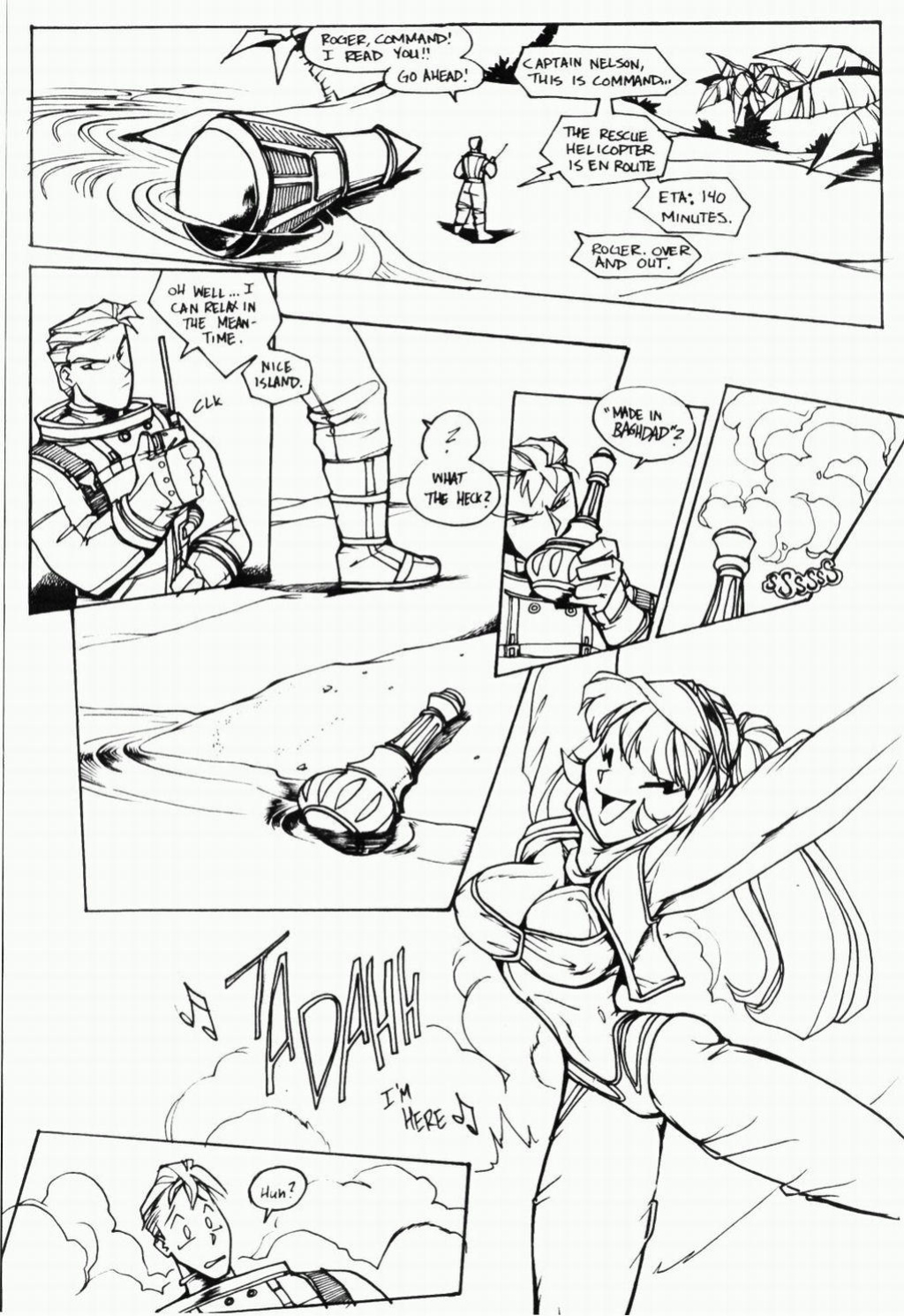 [Fred Perry, Nureruru] Milk! #2 (I Dream of Jeannie, You're Under Arrest!)