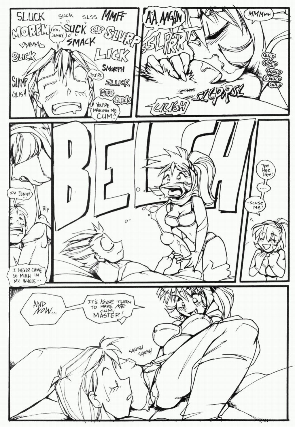 [Fred Perry, Nureruru] Milk! #2 (I Dream of Jeannie, You're Under Arrest!)