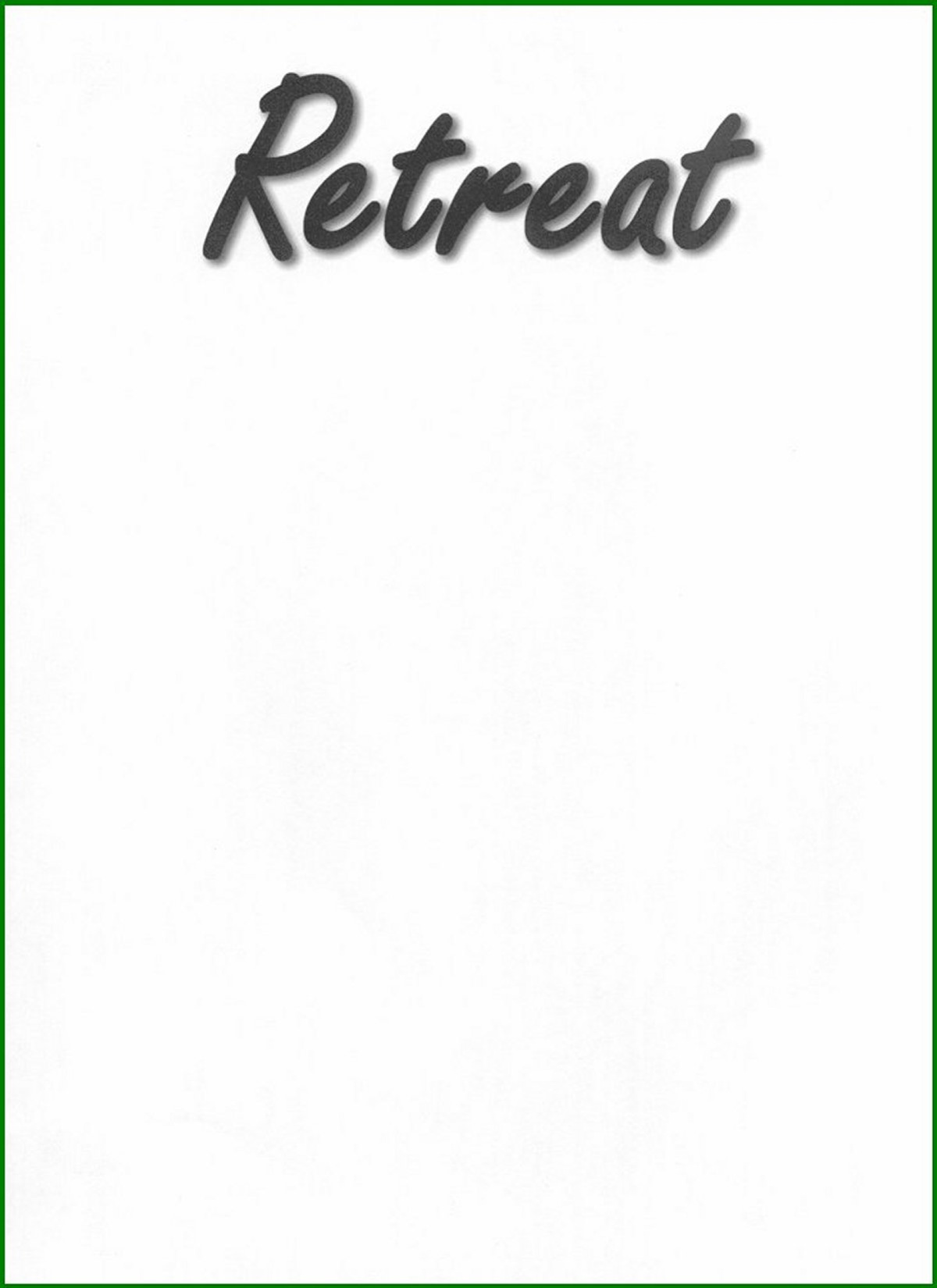 [Kiki Kjaer] Retreat