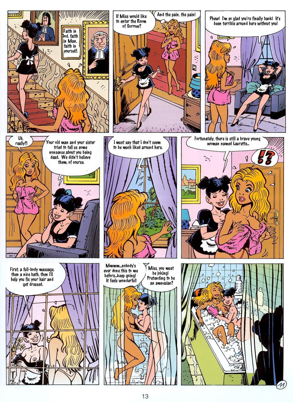 Dand la peau d' une femme