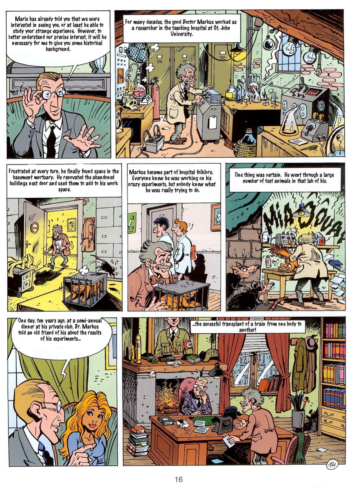 Dand la peau d' une femme