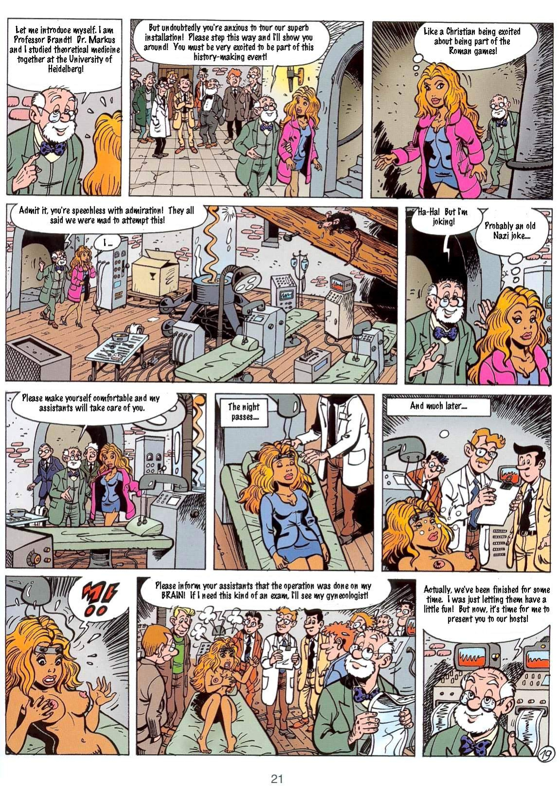 Dand la peau d' une femme