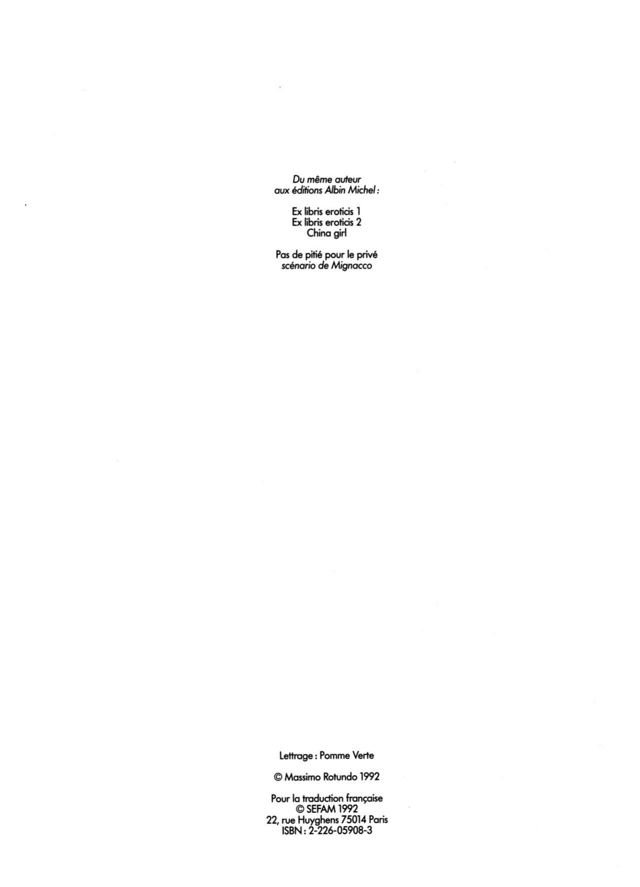 [Massimo Rotundo] Ex Libris Eroticis #3 {Loops}