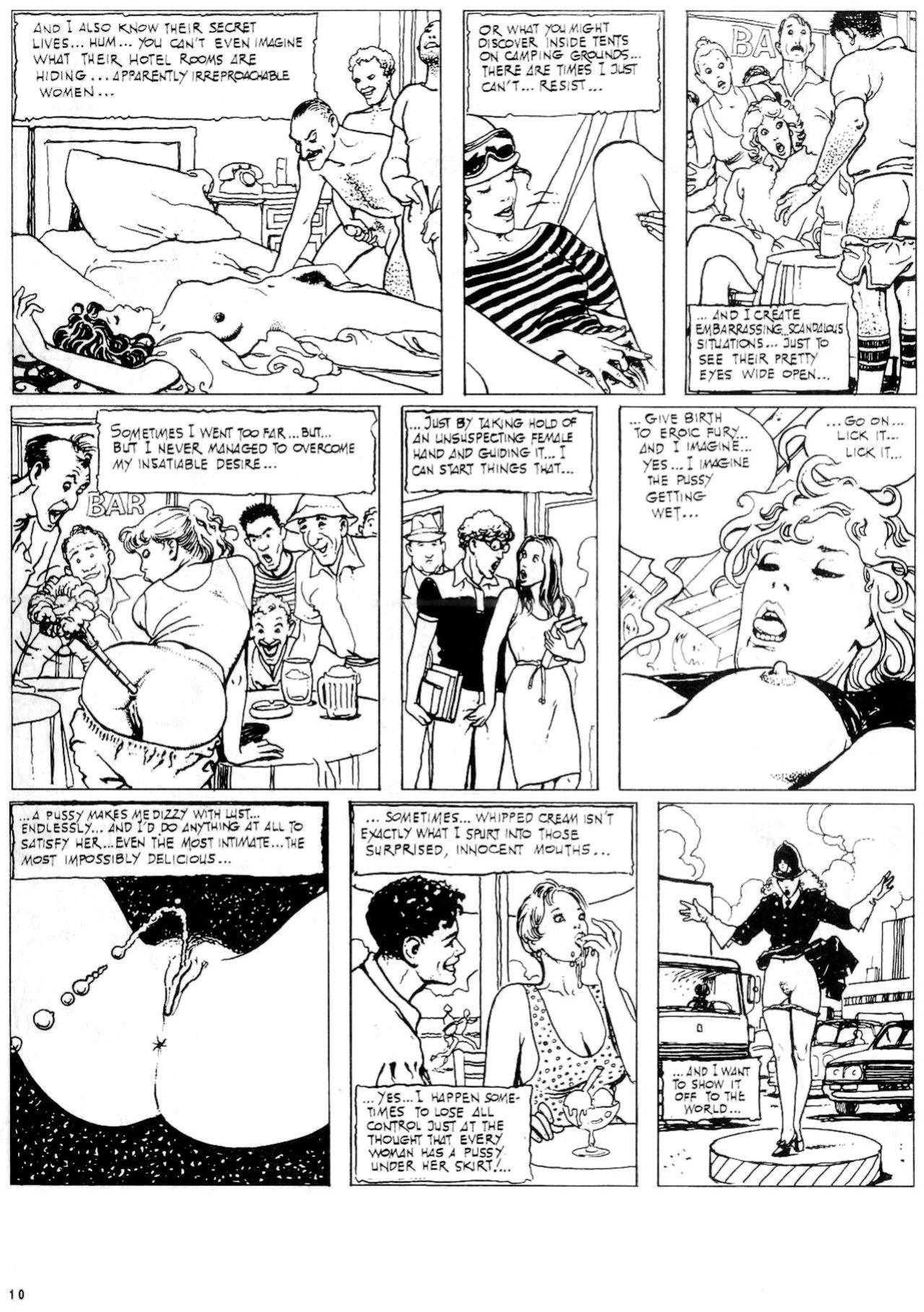 [Milo Manara] Butterscotch: Flavor of the Invisible #3