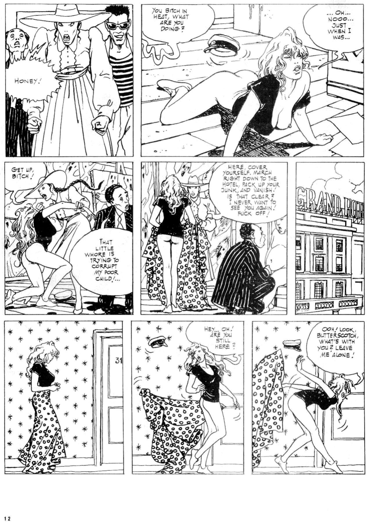 [Milo Manara] Butterscotch: Flavor of the Invisible #3